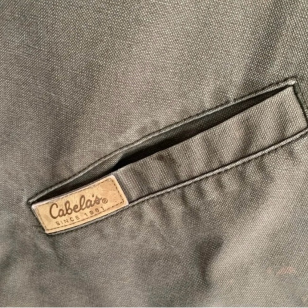 Cabela’s Gear Zip-Up Vest Sz XL - Picture 5 of 9